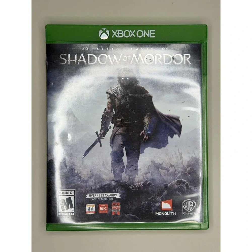 LORD OF THE RINGS MIDDLE EARTH SHADOWS OF MORDOR XBOX ONE GAME